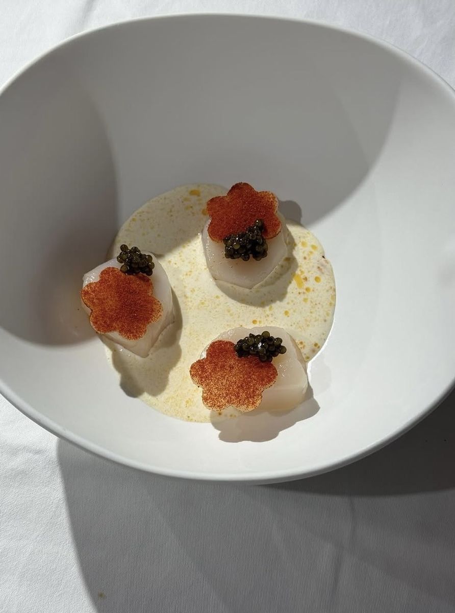 Antipasto con caviar de Casa Maestro Bistró