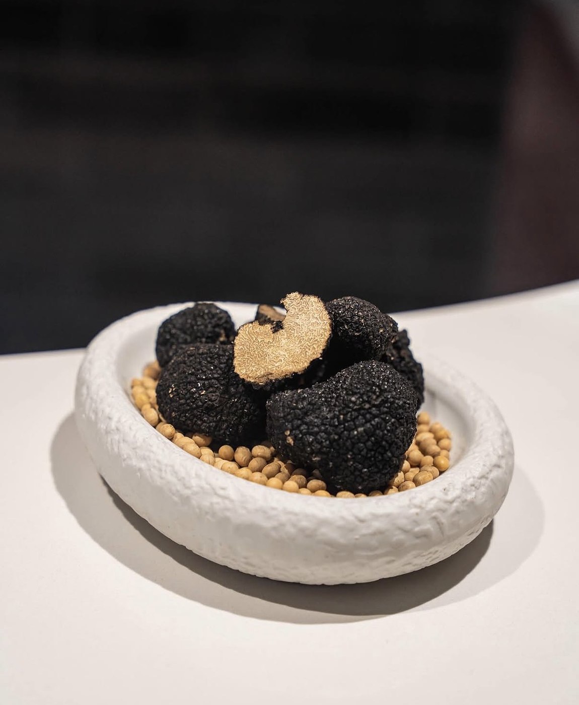Trufa negra de temporada, producto de proximidad de Casa Maestro Bistró